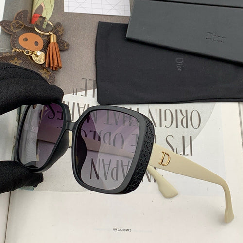DIOR MONTAIGNE SQUARE SUNGLASS D7277 IN ACETATE