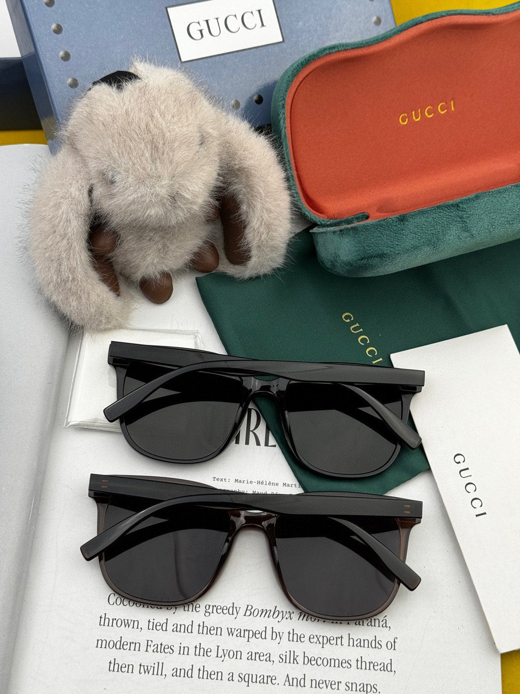 SQUARE FRAME SUNGLASSES G77722 IN ACETATE