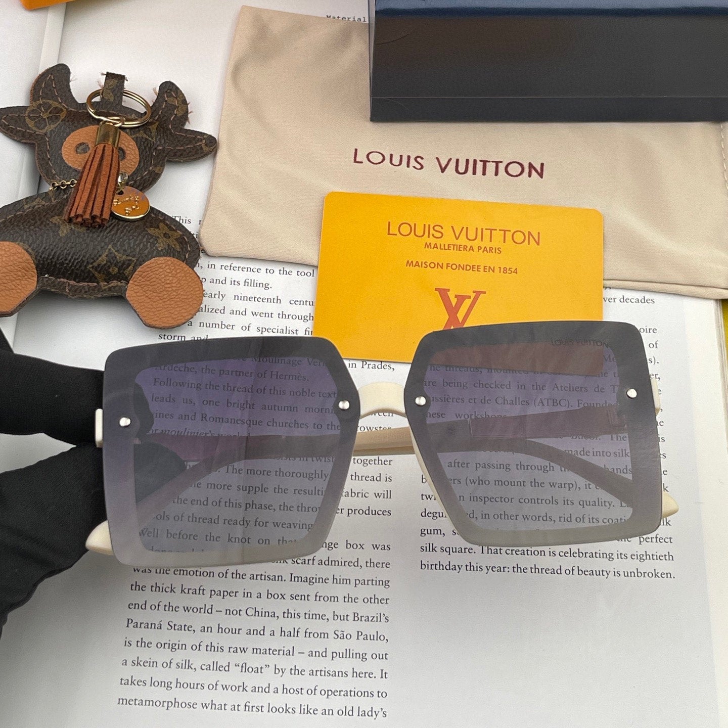 LOUIS VUITTON SQUARE SUNGLASSES L2711 IN ACETATE