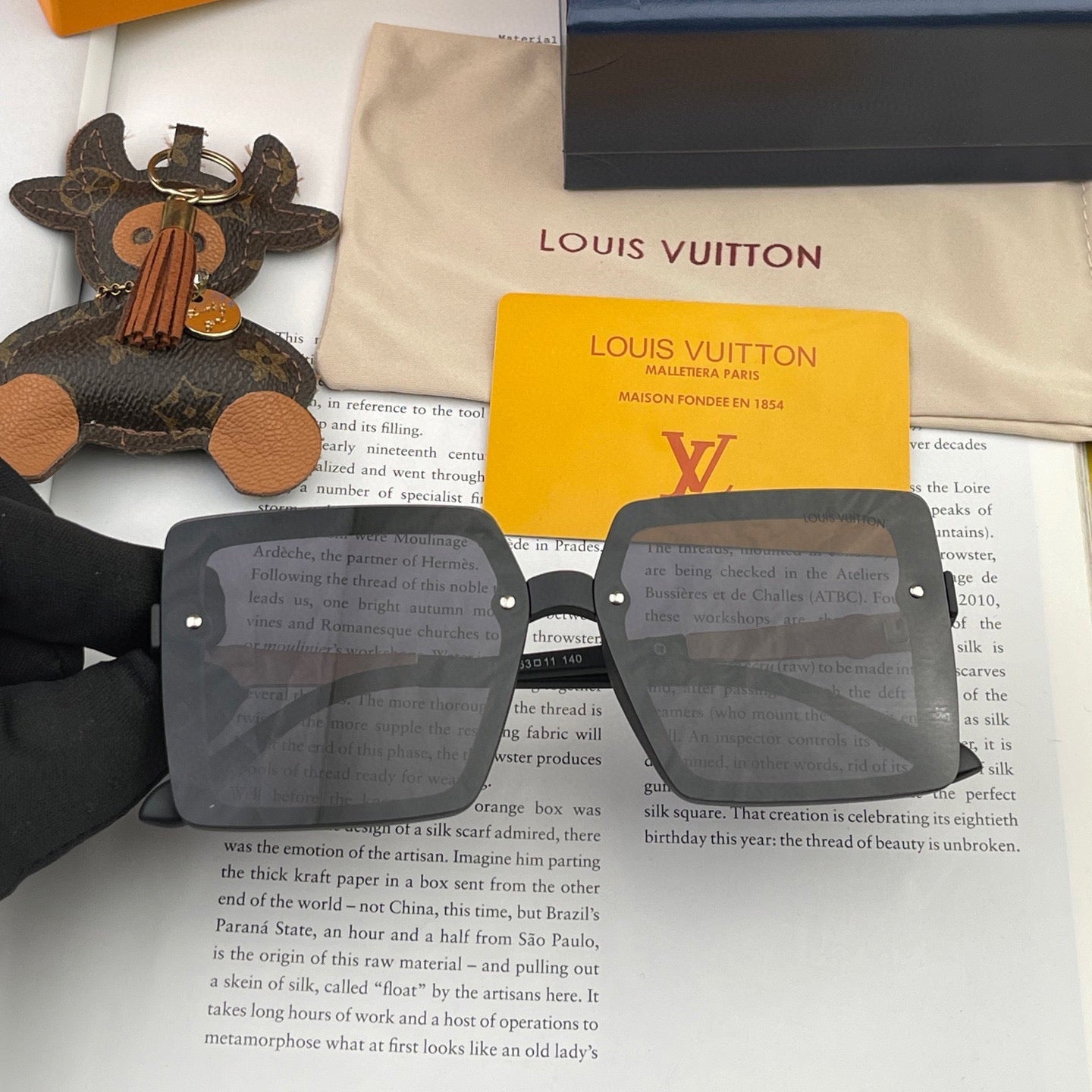 LOUIS VUITTON SQUARE SUNGLASSES L2711 IN ACETATE