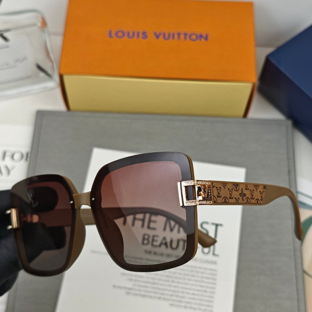 LOUIS VUITTON SQUARE SUNGLASSES 59917 IN ACETATE