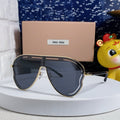 RUNWAY SUNGLASSES 571640 IN BLACK METAL BLACK LENSES