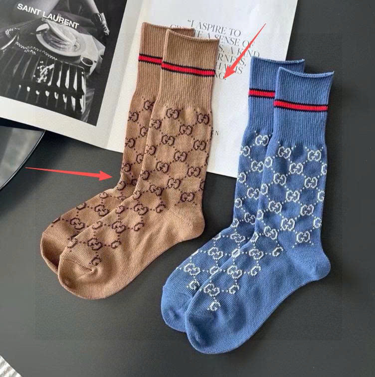 GUCCI CREW SOCKS 423888 (1 BOX)